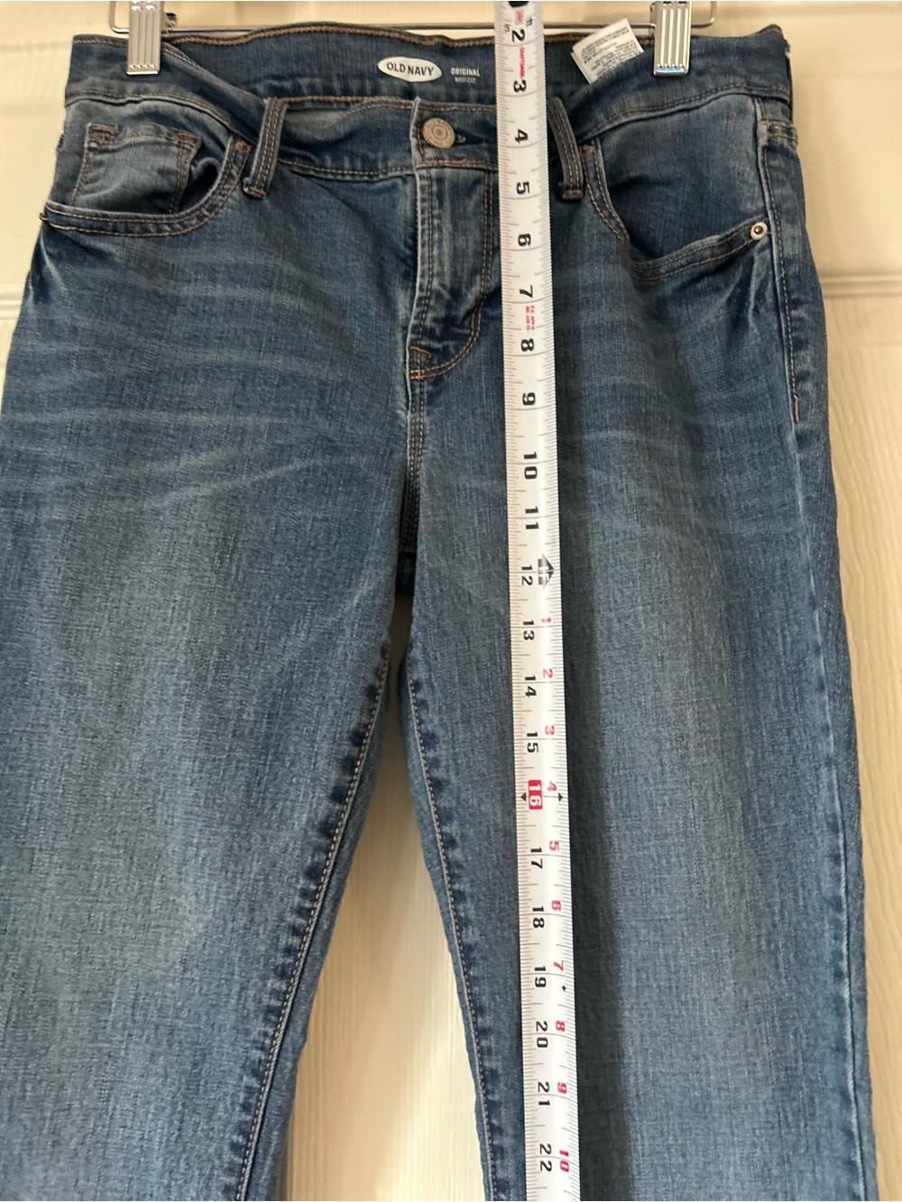 Old Navy Blue Bootcut Jeans - Women's Denim Size 4 Short - Picture 6 of 8